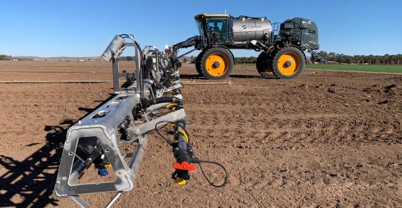 State-of-the-art sprayer tech comes to Midwest fields – The Seam